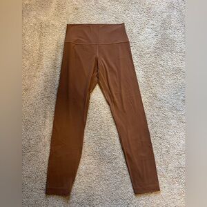 Lululemon Align High-Rise Pant 25” in Copper Brown